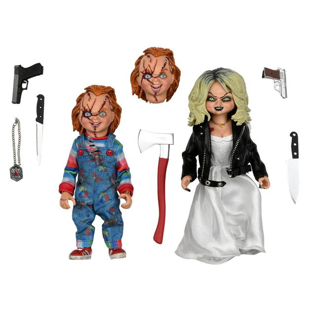Bride of Chucky Action Figure 2-Pack Chucky & Tiffany 14cm