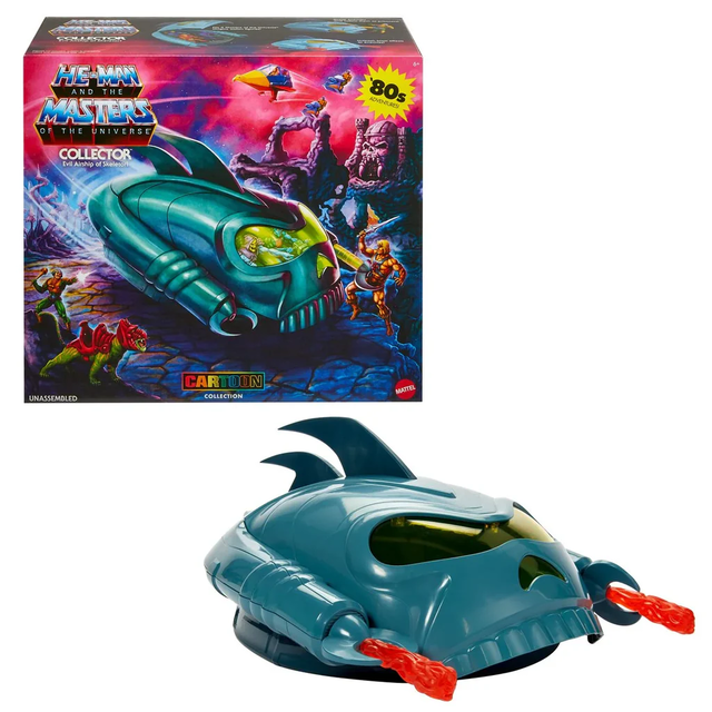 Masters of the Universe Origins the Collector Evil Airship of Skeletor Cartoon Collection