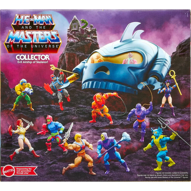 Masters of the Universe Origins the Collector Evil Airship of Skeletor Cartoon Collection