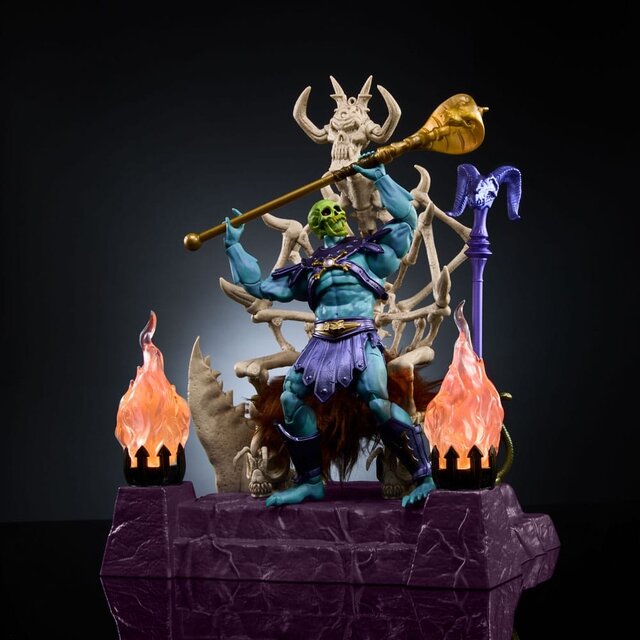 Masters of the Universe: New Eternia Masterverse Action Figure Skeletor & Bone Throne 18cm Masters of the Universe: New Eternia Masterverse Action Figure Skeletor & Bone Throne 18cm