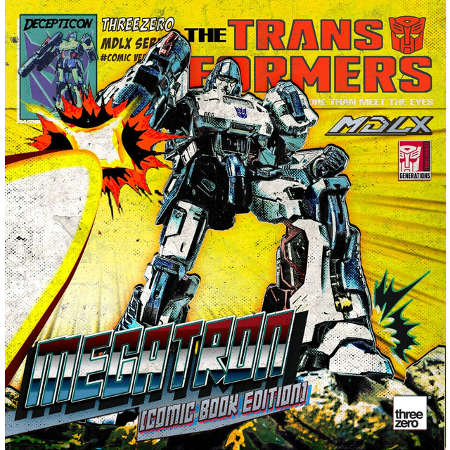 Transformers MDLX Action Figure Megatron (Comic Book Edition) 18cm