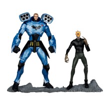 DC Multiverse Action Figure 2-Pack Rookie & Mr. Bloom (Batman: Endgame) (Gold Label) (SDCC) 18cm