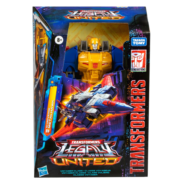 Transformers Legacy United Voyager Class Super-God Masterforce Metalhawk 18cm