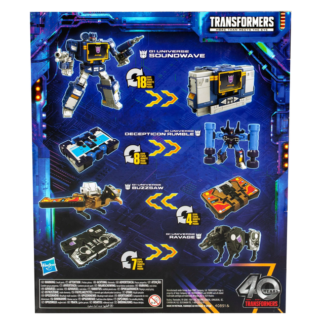 Transformers Legacy United Voyager Class G1 Universe Soundwave 18cm