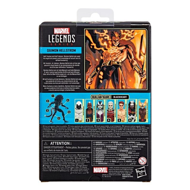 Strange Tales Marvel Legends Daimon Hellstrom (BAF: Blackheart) 15cm
