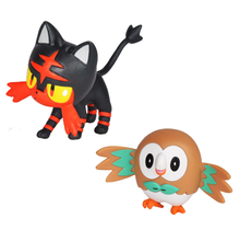 Pokémon Battle Figure Rowlet & Litten