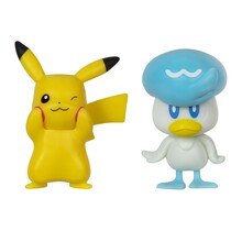 Pokémon Battle Figure Pikachu & Quaxly