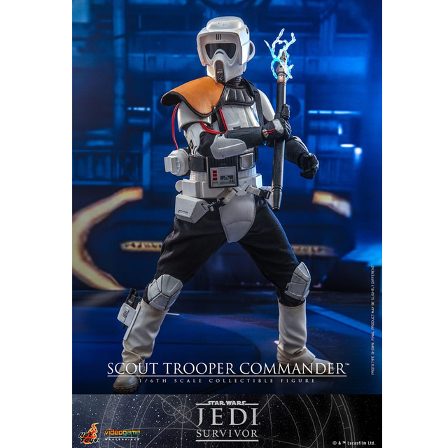 Star Wars: Jedi Survivor Videogame Masterpiece Action Figure 1/6 Scout Trooper Commander 30cm