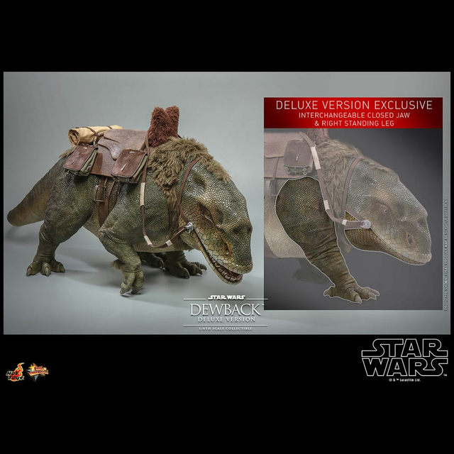 Star Wars: Episode IV Action Figure 1/6 Dewback Deluxe Version 37cm