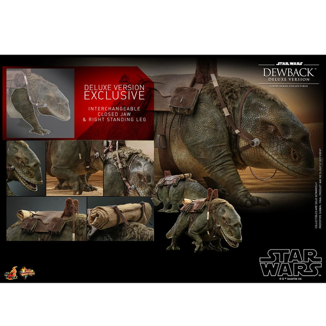Star Wars: Episode IV Action Figure 1/6 Dewback Deluxe Version 37cm
