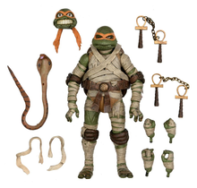 Universal Monsters x TMNT Action Figure Ultimate Michelangelo as The Mummy 18cm