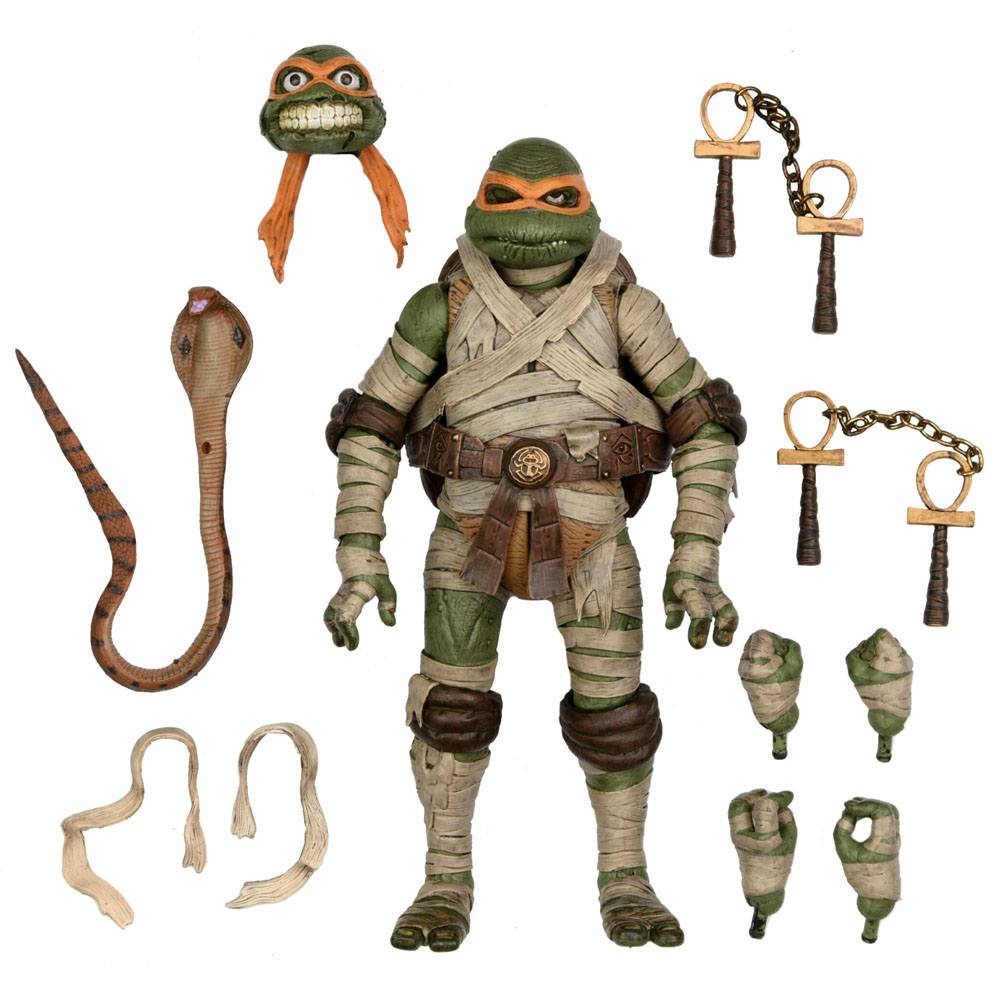 NECA Michelangelo as The Mummy afbeelding