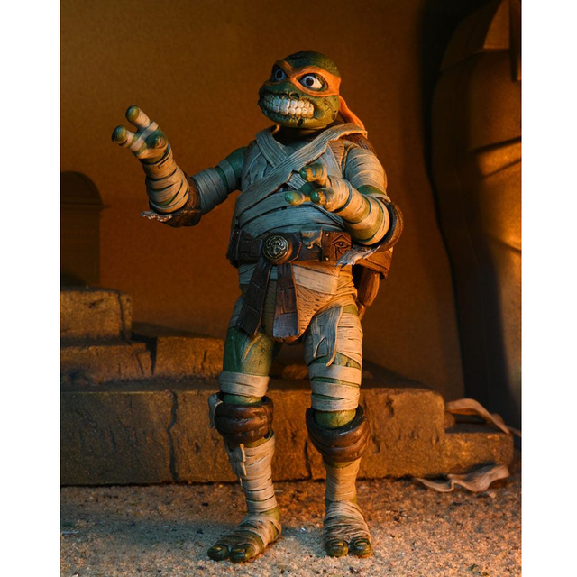 Universal Monsters x TMNT Action Figure Ultimate Michelangelo as The Mummy 18cm Universal Monsters x TMNT Action Figure Ultimate Michelangelo as The Mummy 18cm