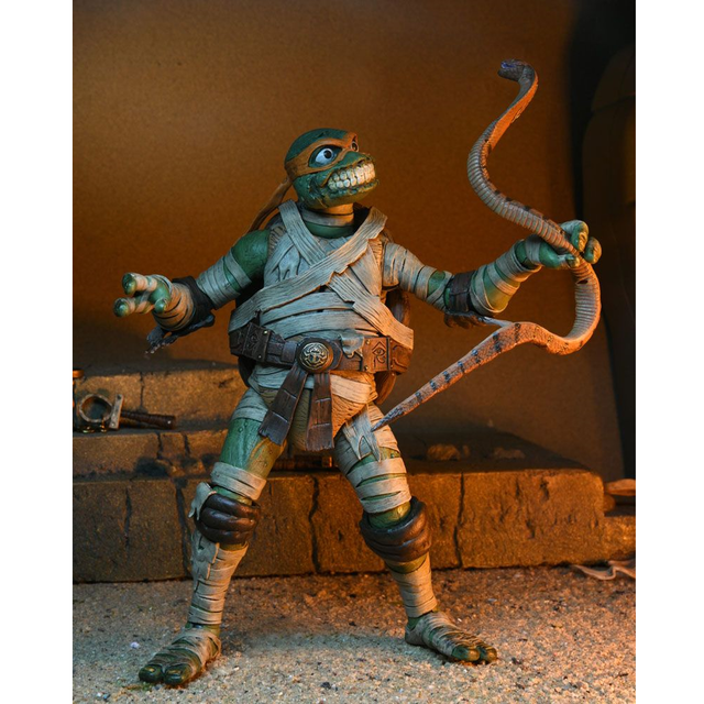 Universal Monsters x TMNT Action Figure Ultimate Michelangelo as The Mummy 18cm Universal Monsters x TMNT Action Figure Ultimate Michelangelo as The Mummy 18cm