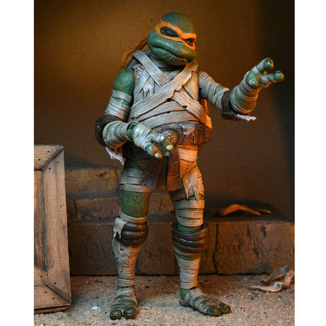 Universal Monsters x TMNT Action Figure Ultimate Michelangelo as The Mummy 18cm Universal Monsters x TMNT Action Figure Ultimate Michelangelo as The Mummy 18cm