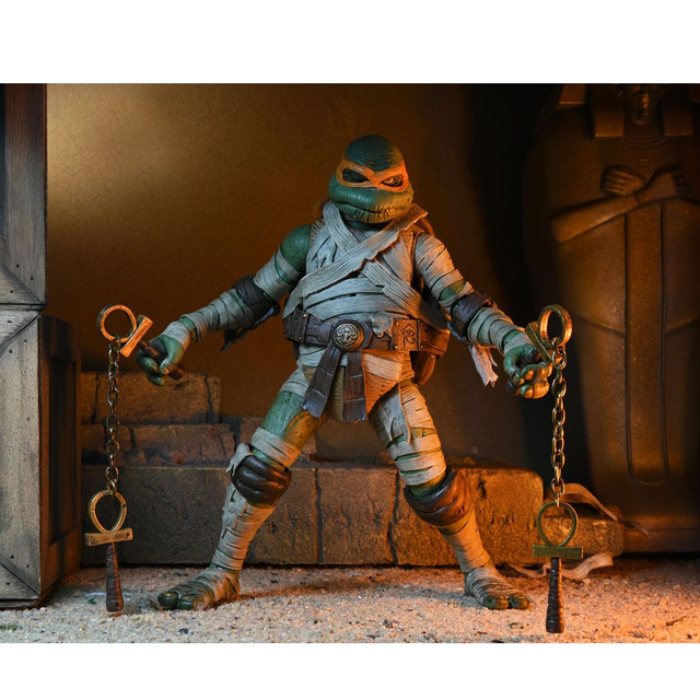 Universal Monsters x TMNT Action Figure Ultimate Michelangelo as The Mummy 18cm Universal Monsters x TMNT Action Figure Ultimate Michelangelo as The Mummy 18cm