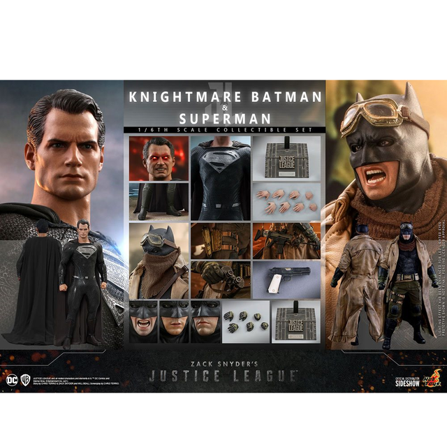 Zack Snyder's Justice League Action Figure 2-Pack 1/6 Knightmare Batman and Superman 31cm Zack Snyder's Justice League Action Figure 2-Pack 1/6 Knightmare Batman and Superman 31cm