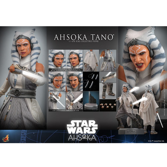 Star Wars: Ahsoka Action Figure 1/6 Ahsoka Tano 28 cm
