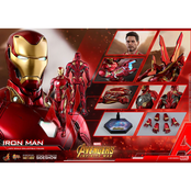 Avengers Infinity War Diecast Movie Masterpiece Action Figure 1/6 Iron Man 32cm Avengers Infinity War Diecast Movie Masterpiece Action Figure 1/6 Iron Man 32cm