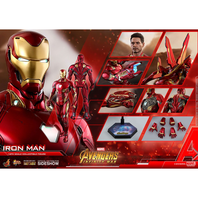 Avengers Infinity War Diecast Movie Masterpiece Action Figure 1/6 Iron Man 32cm Avengers Infinity War Diecast Movie Masterpiece Action Figure 1/6 Iron Man 32cm