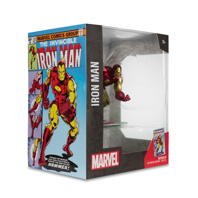 Marvel PVC Statue 1/10 Iron Man (The Invincible Iron Man #126) 11cm
