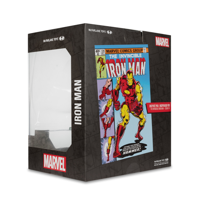 Marvel PVC Statue 1/10 Iron Man (The Invincible Iron Man #126) 11cm