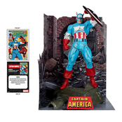 Marvel PVC Statue 1/6 Captain America (The Amazing Spider-Man #323) 28cm Marvel PVC Statue 1/6 Captain America (The Amazing Spider-Man #323) 28cm