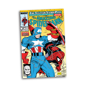 Marvel PVC Statue 1/6 Captain America (The Amazing Spider-Man #323) 28cm Marvel PVC Statue 1/6 Captain America (The Amazing Spider-Man #323) 28cm