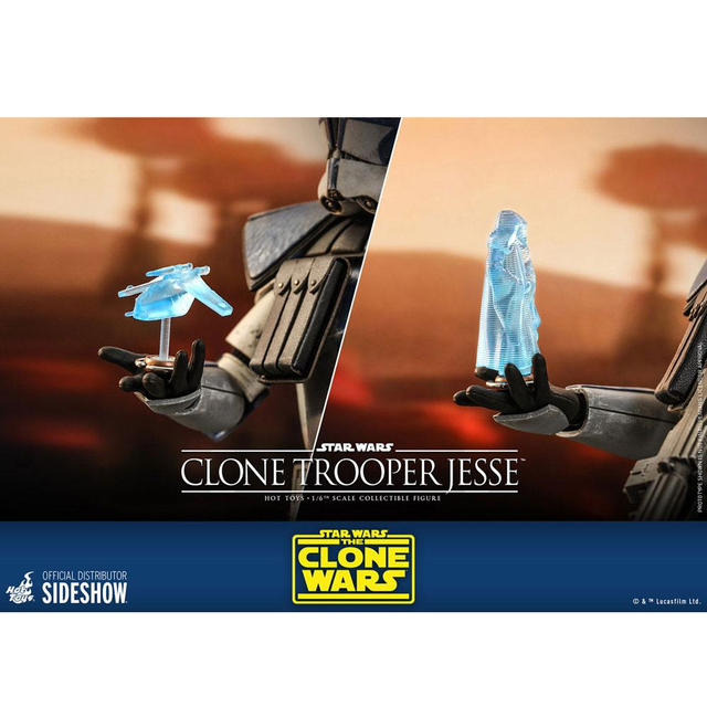 Star Wars The Clone Wars Action Figure 1/6 Clone Trooper Jesse 30cm Star Wars The Clone Wars Action Figure 1/6 Clone Trooper Jesse 30cm