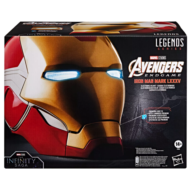 Marvel Legends Series Iron Man Mark 85 Premium Electronic Helmet