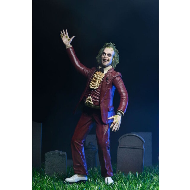 Beetlejuice 1988 Action Figure Red Tuxedo 18cm Beetlejuice 1988 Action Figure Red Tuxedo 18cm