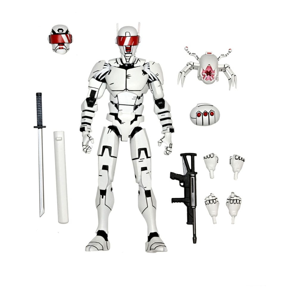 NECA TMNT Ultimate Elite Synja Patrol Bot afbeelding