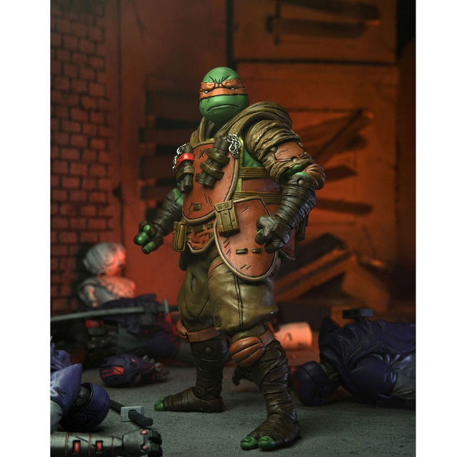 Teenage Mutant Ninja Turtles (The Last Ronin) Action Figure Ultimate Flashback Michelangelo 18cm