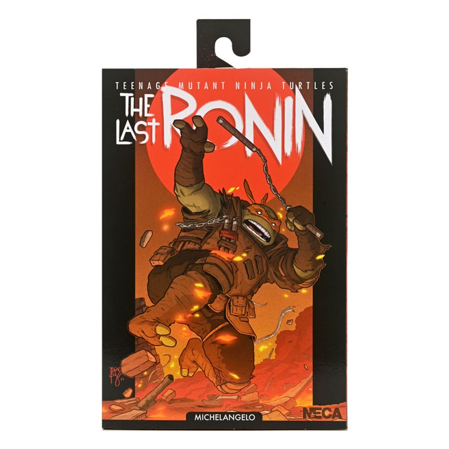 Teenage Mutant Ninja Turtles (The Last Ronin) Action Figure Ultimate Flashback Michelangelo 18cm