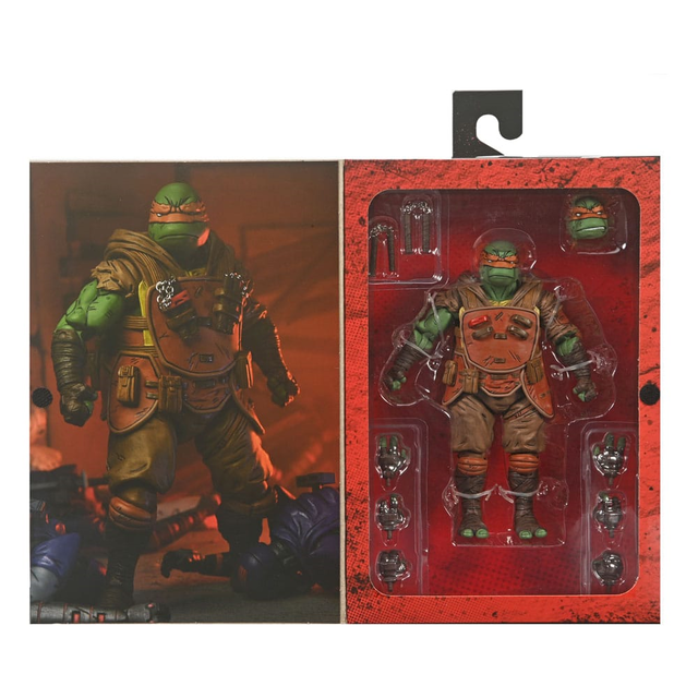Teenage Mutant Ninja Turtles (The Last Ronin) Action Figure Ultimate Flashback Michelangelo 18cm