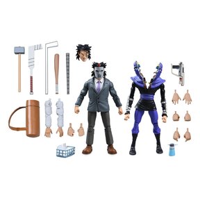 TMNT (Cartoon) Casey Jones & Split Foot Soldier