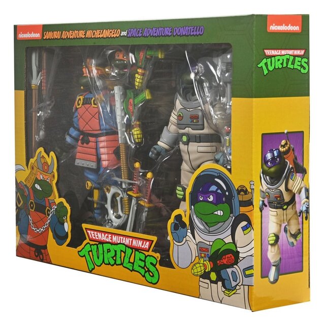 Teenage Mutant Ninja Turtles (Cartoon) Action Figure 2-Pack Space Adventure & Samurai Turtles 18cm