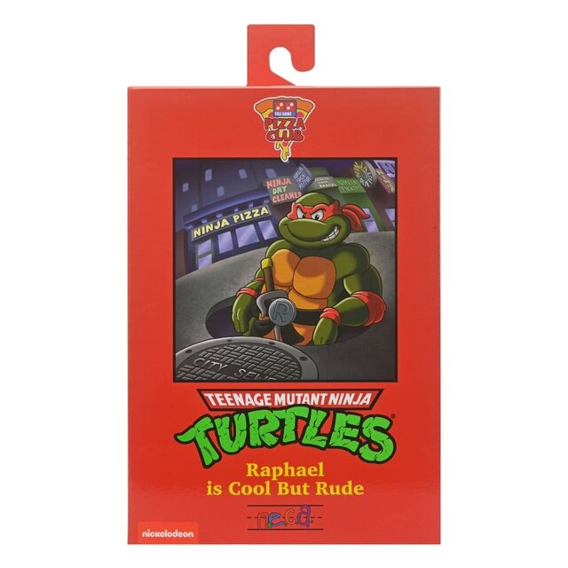Teenage Mutant Ninja Turtles (Cartoon) Action Figure Ultimate Raphael VHS 18cm