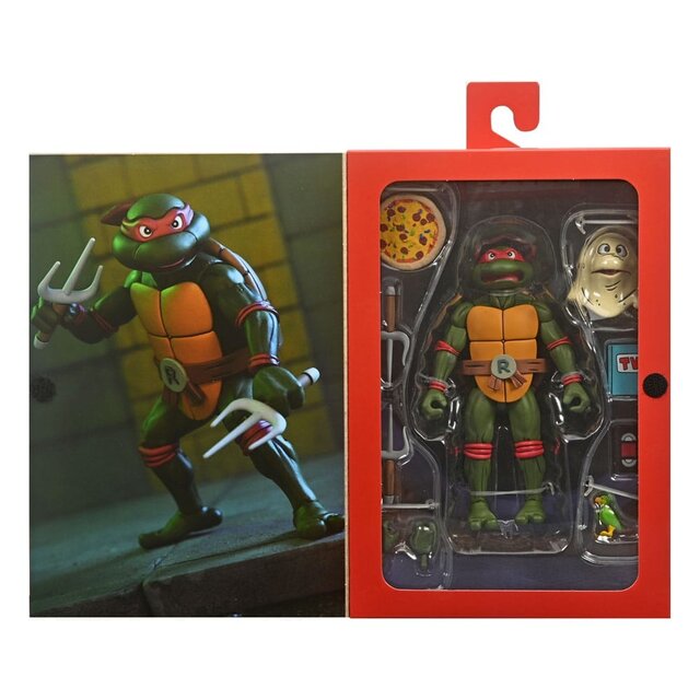 Teenage Mutant Ninja Turtles (Cartoon) Action Figure Ultimate Raphael VHS 18cm
