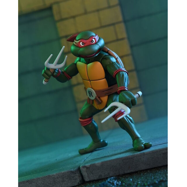 Teenage Mutant Ninja Turtles (Cartoon) Action Figure Ultimate Raphael VHS 18cm