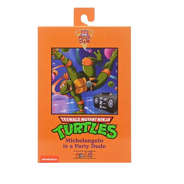 Teenage Mutant Ninja Turtles (Cartoon) Action Figure Ultimate Michelangelo VHS 18cm