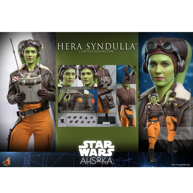 Star Wars: Ahsoka Action Figure 1/6 Hera Syndulla 28cm