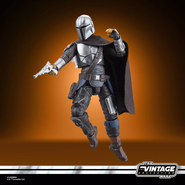 Star Wars: The Mandalorian Vintage Collection Action Figure The Mandalorian (Imperial Base) 10cm Star Wars: The Mandalorian Vintage Collection Action Figure The Mandalorian (Imperial Base) 10cm