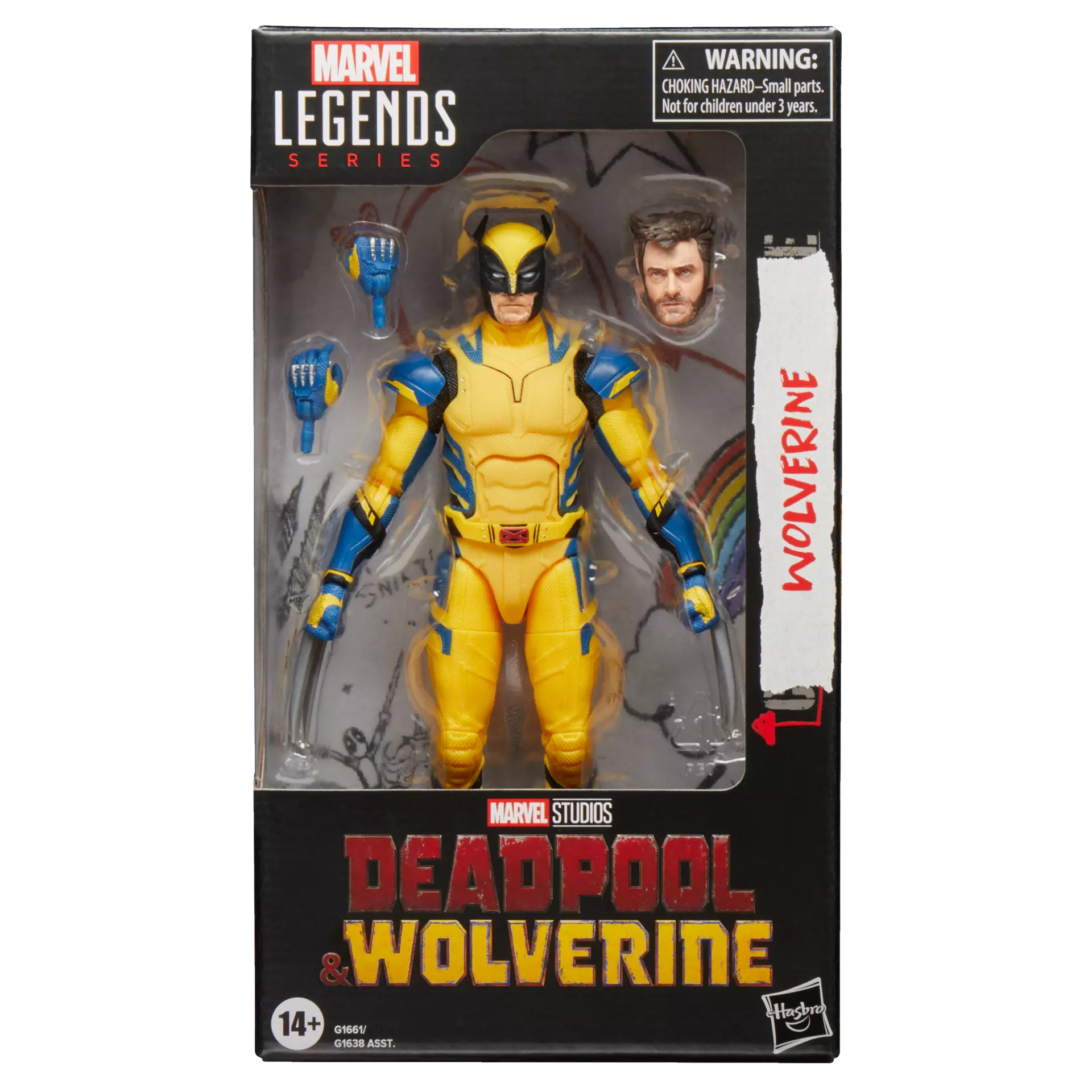 Hasbro Marvel Legends Wolverine 15cm afbeelding
