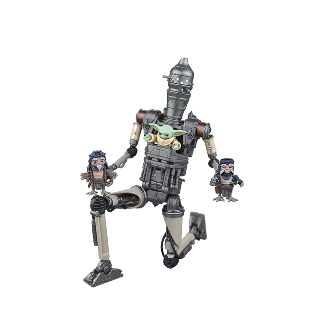 Star Wars the Mandalorian Black Series Deluxe IG-12 & Grogu 15cm