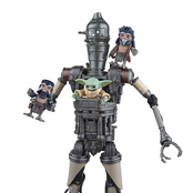 Star Wars the Mandalorian Black Series Deluxe IG-12 & Grogu 15cm
