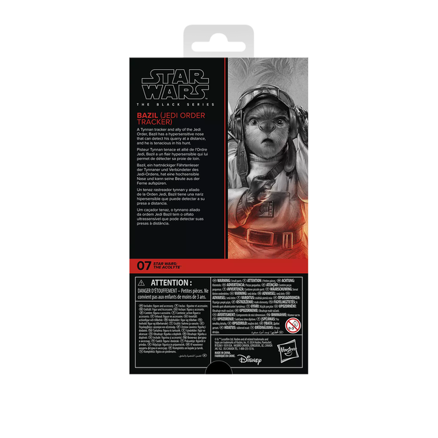 Star Wars: The Acolyte Black Series Action Figure Bazil (Jedi Order Tracker)