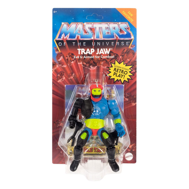 Masters of the Universe Origins Action Figure Trap Jaw (Fan Favorite) 14cm