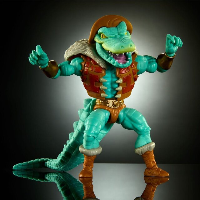 MOTU x TMNT: Turtles of Grayskull Deluxe Leatherhead 14cm MOTU x TMNT: Turtles of Grayskull Deluxe Leatherhead 14cm