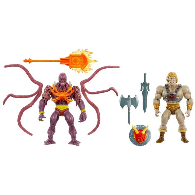 MOTU Origins x Stranger Things 2-Pack He-Man & Vecna 14cm